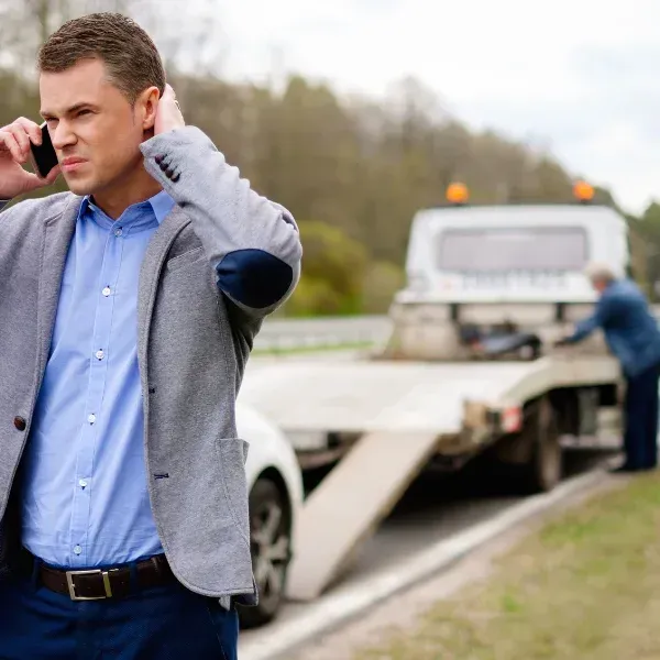 Image representing truck accident expertise by a lawyer. 
