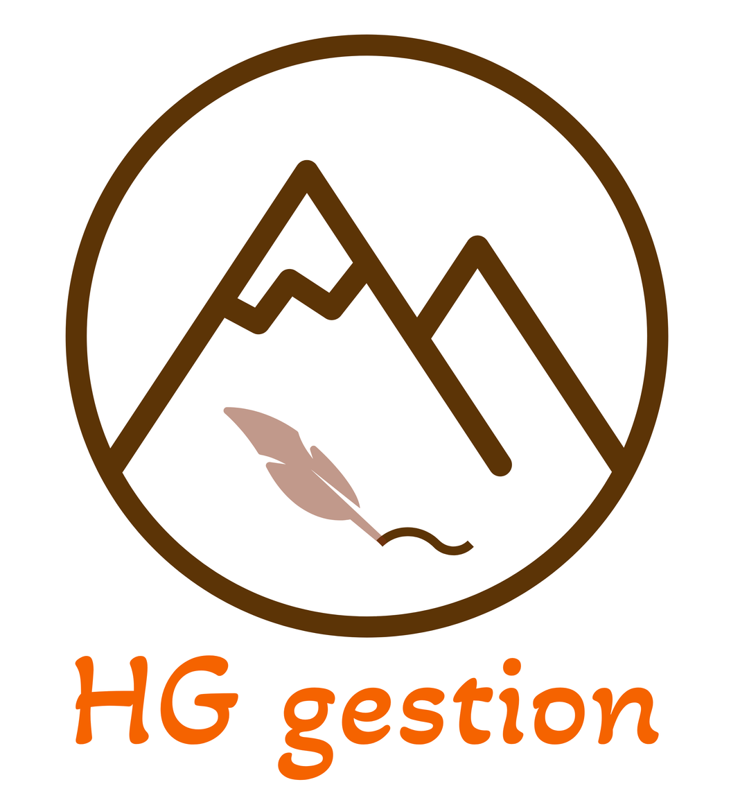 Un logo avec une lettre l dans un cercle sur fond blanc.