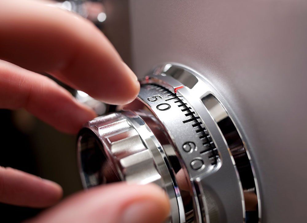 Hand Opening A Safe — Derby, KS — Wichita Key Lock & Safe Co.