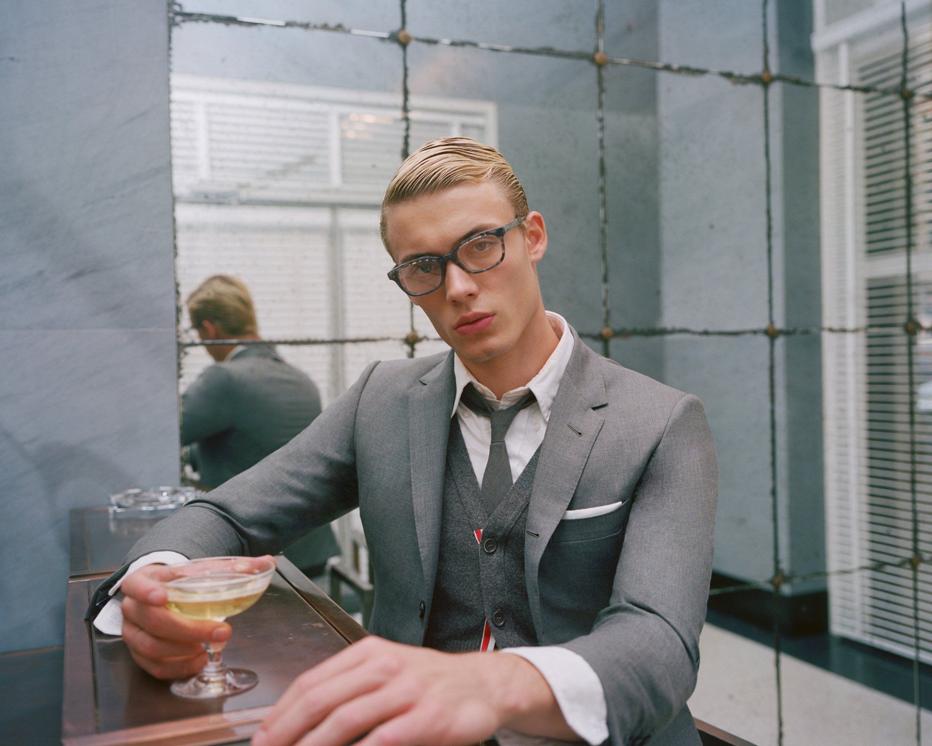 Photo lunettes Thom Brown