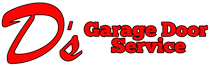 d's garage door service logo