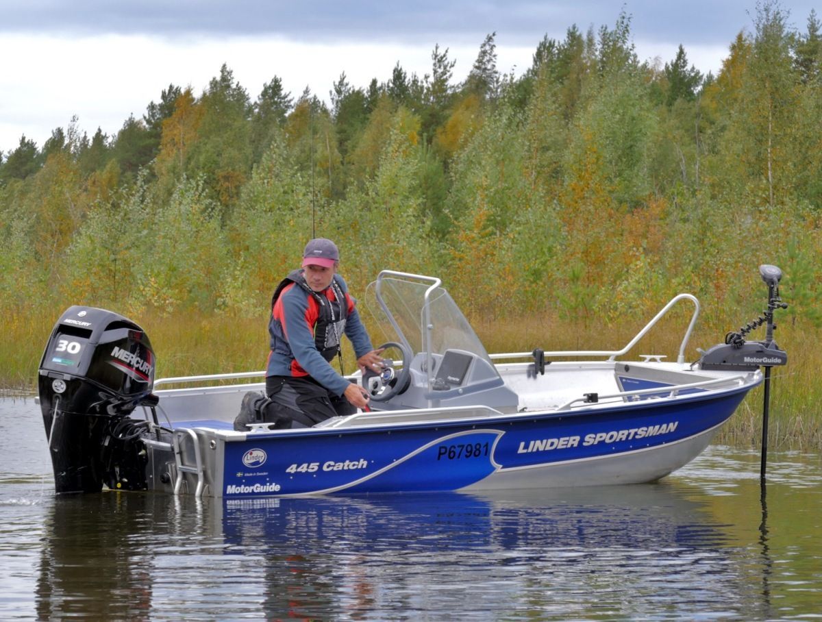 Boat for fishing rental finland