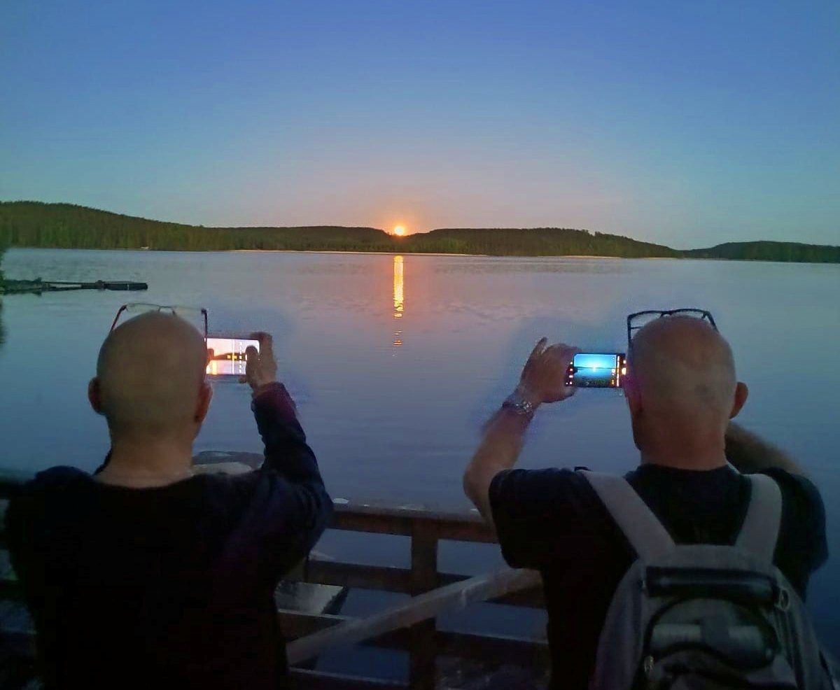 pike fishing view
