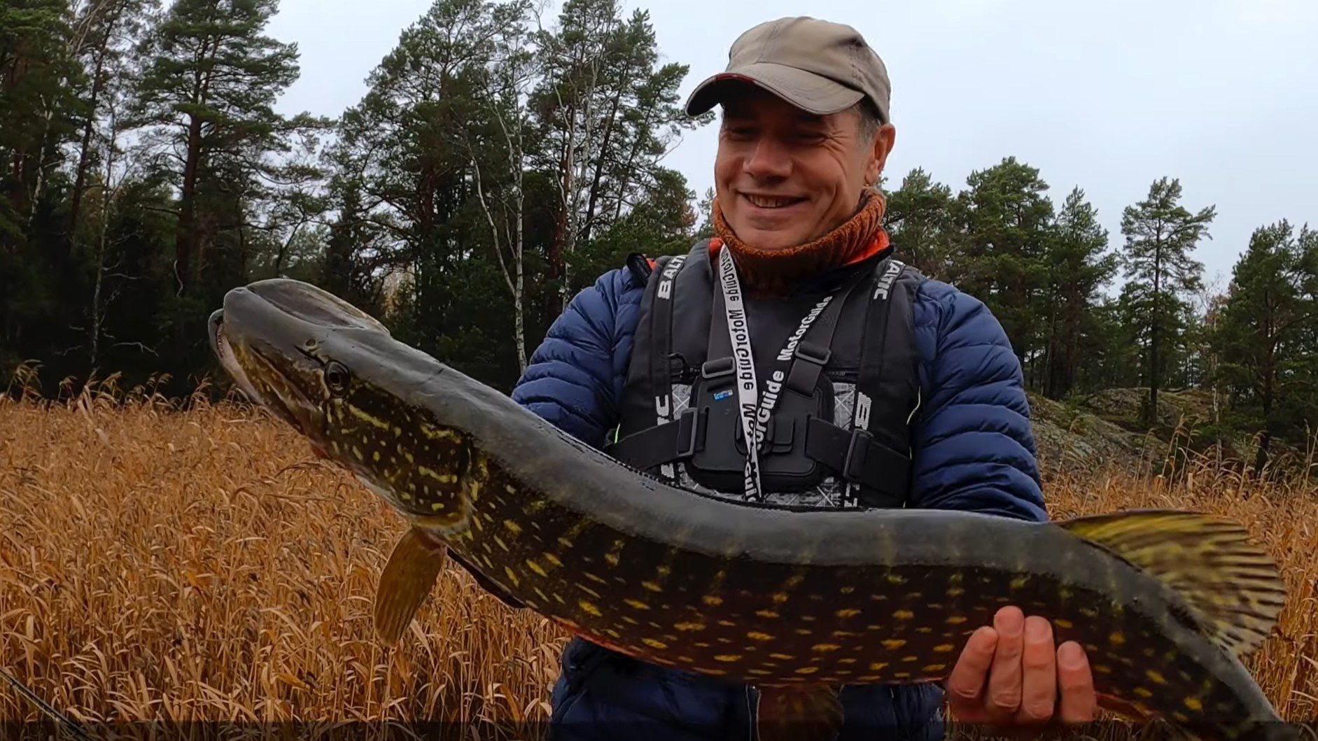 Spring fishing for pike in Finland