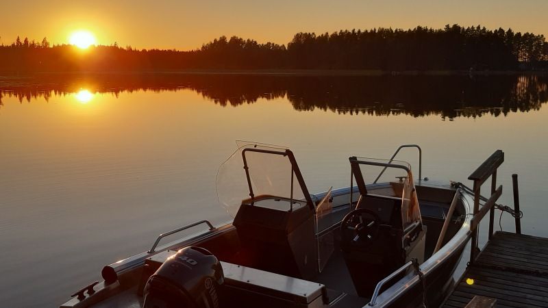 Saimaa lake fishing