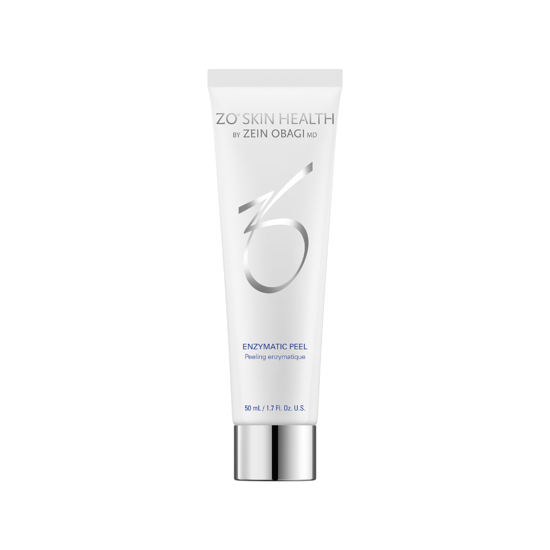 White tube of ZO Skin Health Hydrogel, with silver accents and text.
