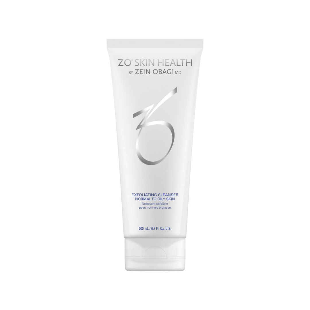 White tube of ZO Skin Health Gentle Cleanser.