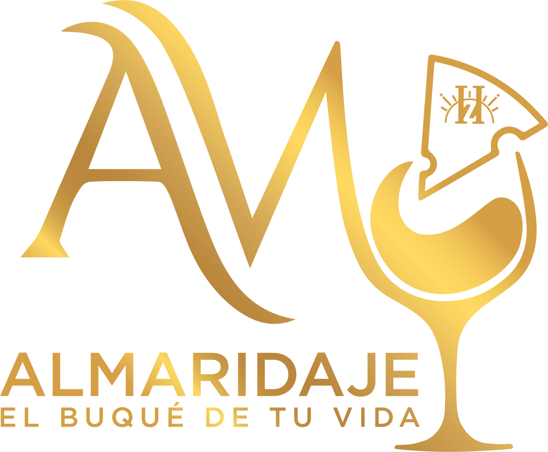 Gold logo: