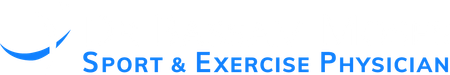 A logo for a sport and exercise physician