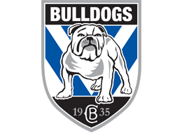 A logo for the bulldogs with a bulldog on it
