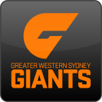 A logo for the greater western sydney giants