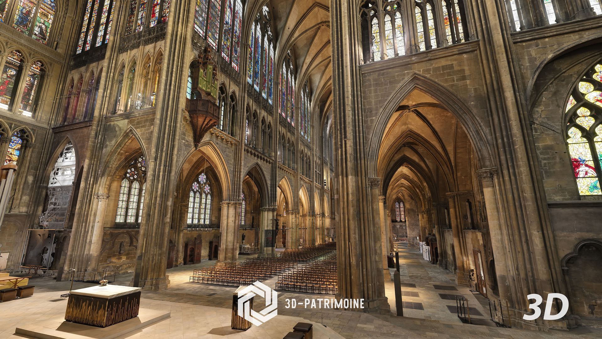 Intérieur de la cathédrale de Metz