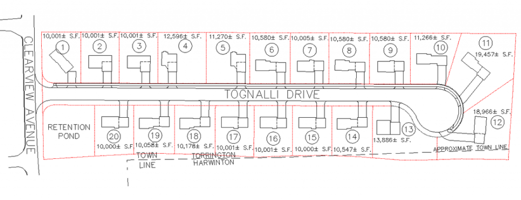 A black and white drawing of a building floor plan