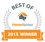 Best of HomeAdvisor 2015 Winner icon