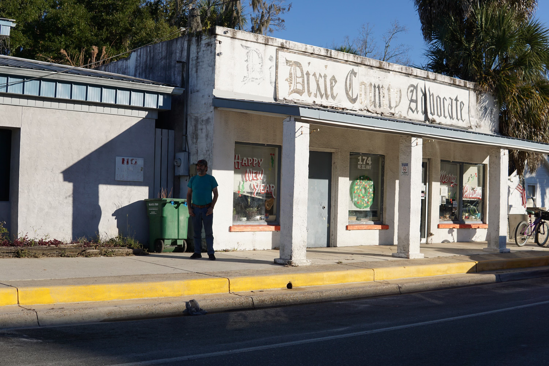 Dixie County Advocate facade transformation