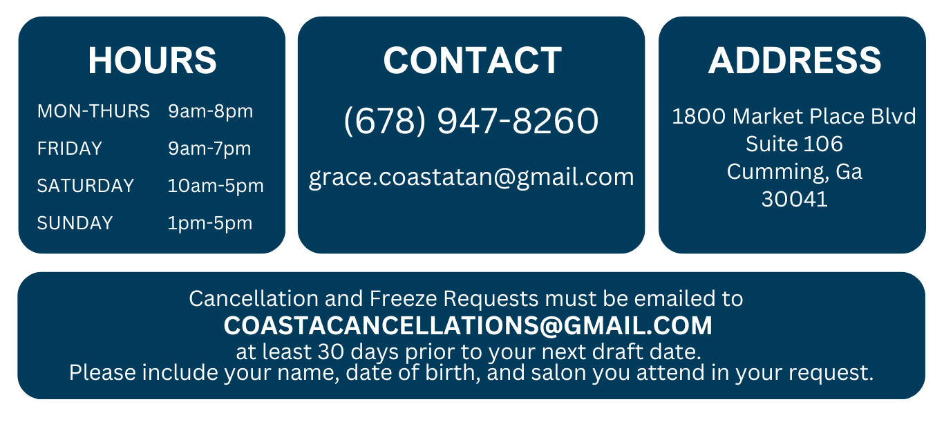 Tanning Near Me Cumming GA Coasta Tanning Resort