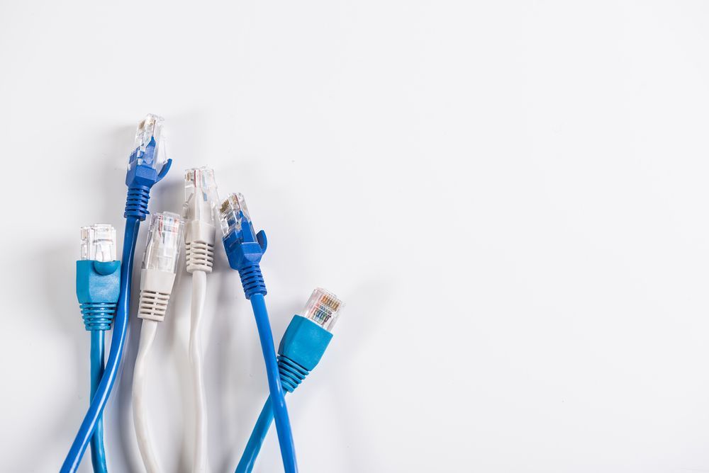Set of Cables for Modem — Power & Data Support Services In Manunda, QLD