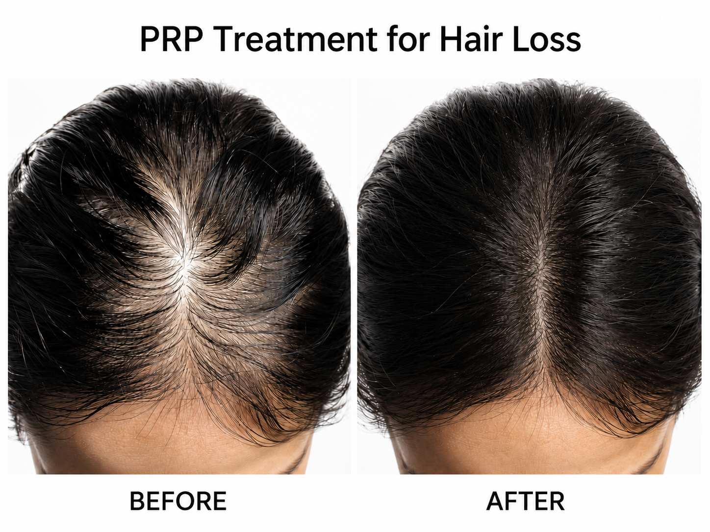 PRP for Hair Loss: Before and After 