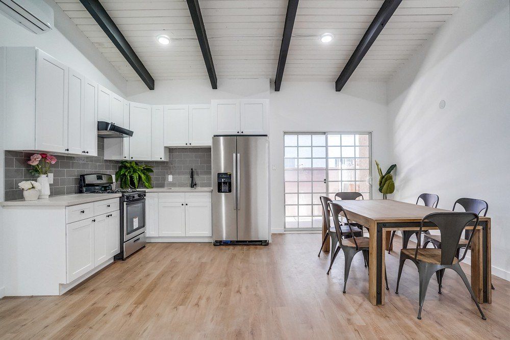 7223 Lemp Ave dining room