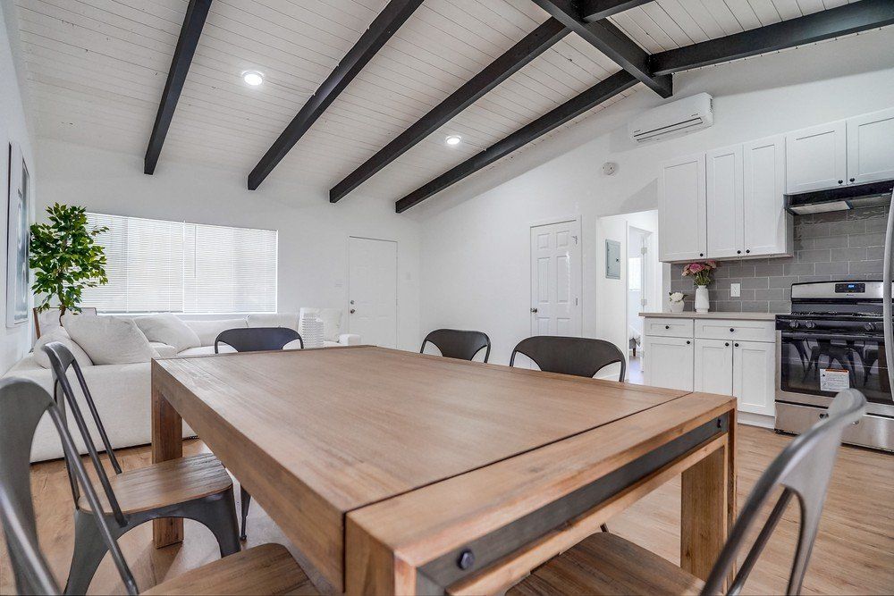 7223 Lemp Ave dining table