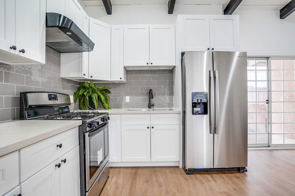 7223 Lemp Ave kitchen fridge