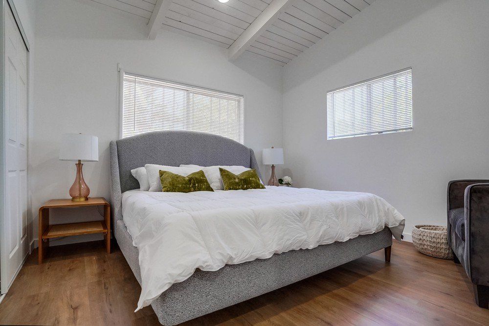 7223 Lemp Ave bedroom with bed
