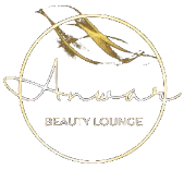 Ein Logo für eine Beauty-Lounge mit einem Vogel im Kreis.