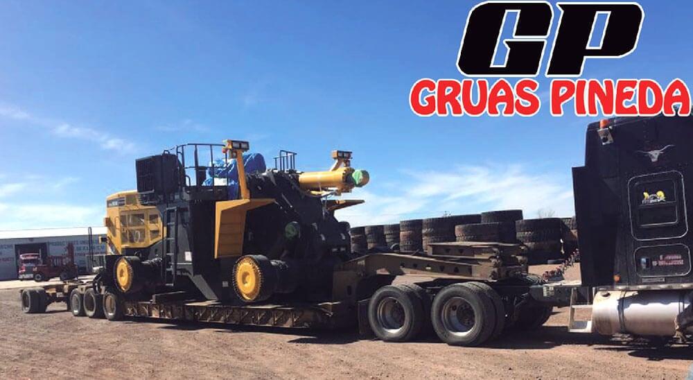 GRÚAS HERMANOS PINEDA - Grúas hidráulicas con capacidad de hasta 80 toneladas