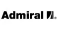 Admiral logo in black text with a stylized mark on a white background