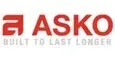 ASKO logo in red with the tagline “BUILT TO LAST LONGER” on a white background