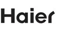 Haier logo in black text on a white background