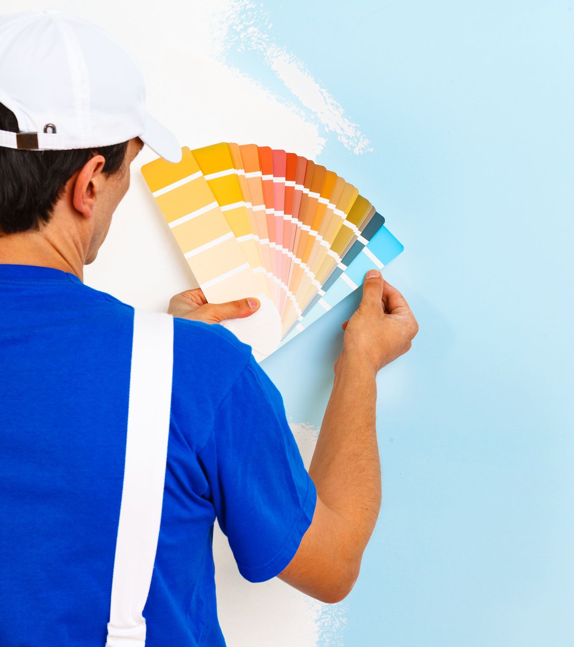 Painter with several different color options.