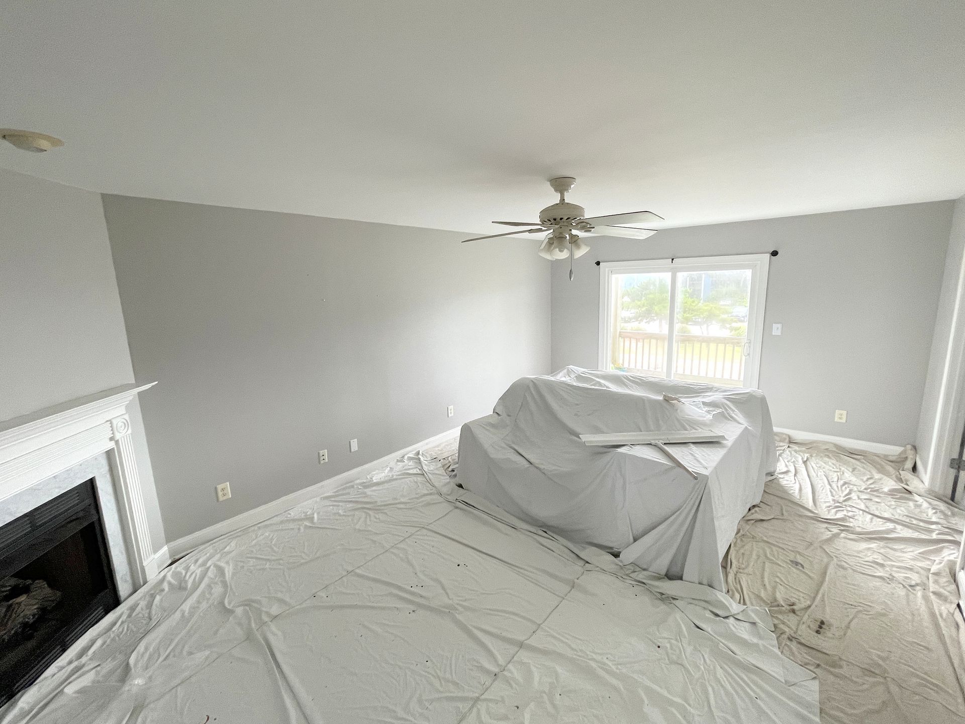 repainting a room