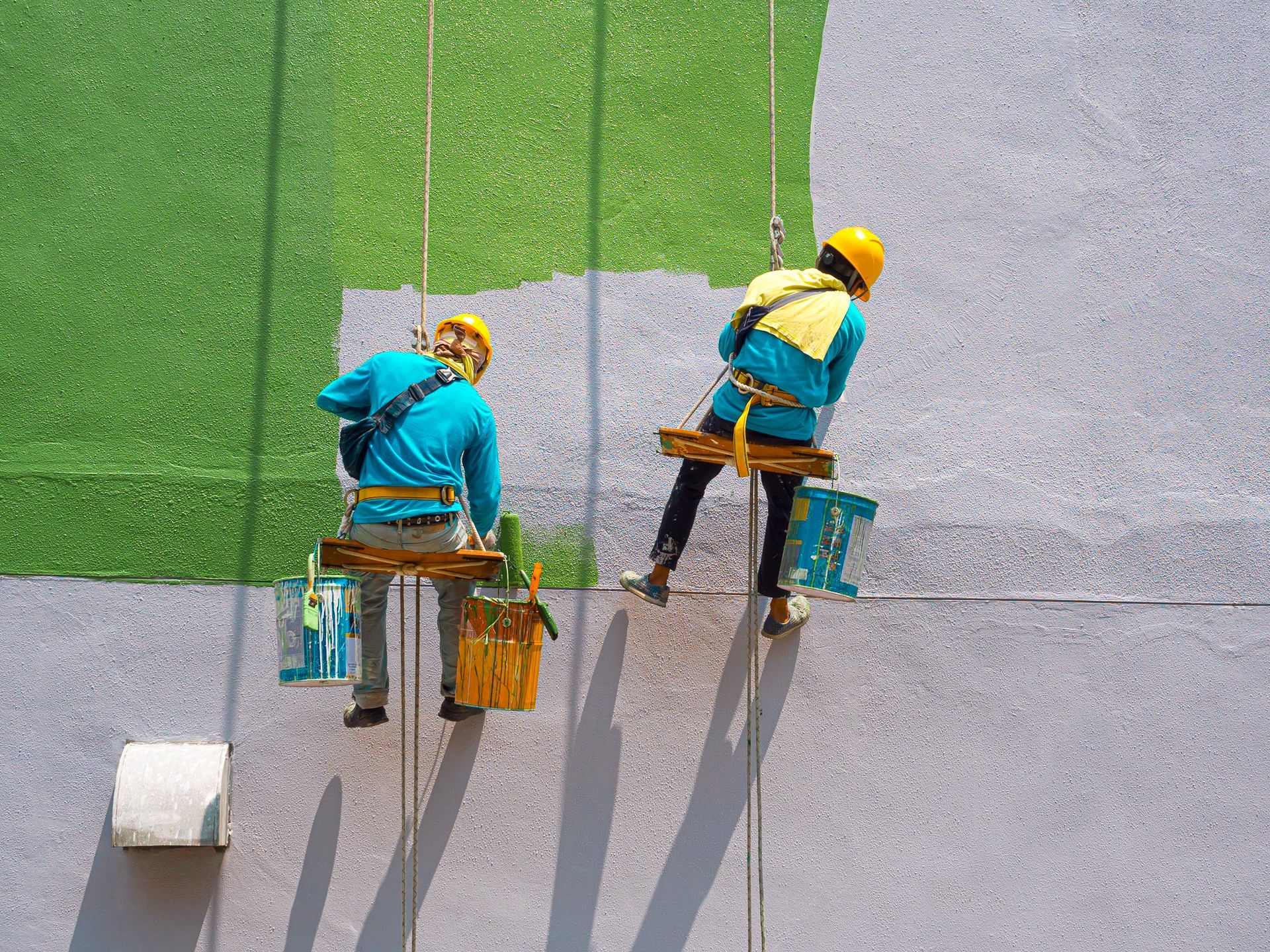 Commercial painting work scheduled around business hours in Western MA