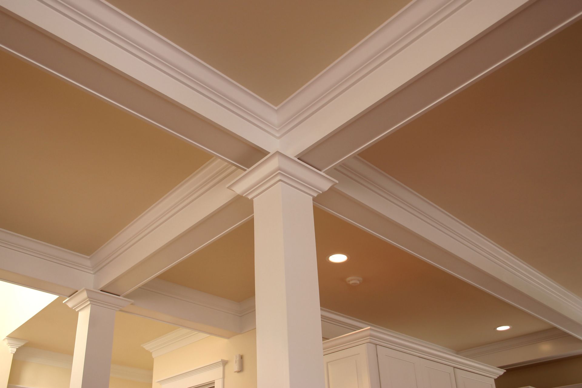 interior home painting and crown molding