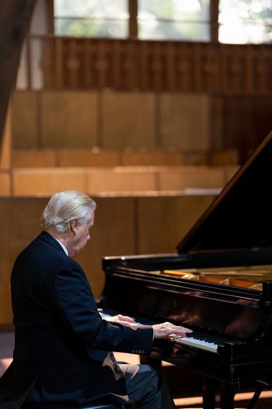 Paul Wilhelm Playing Piano