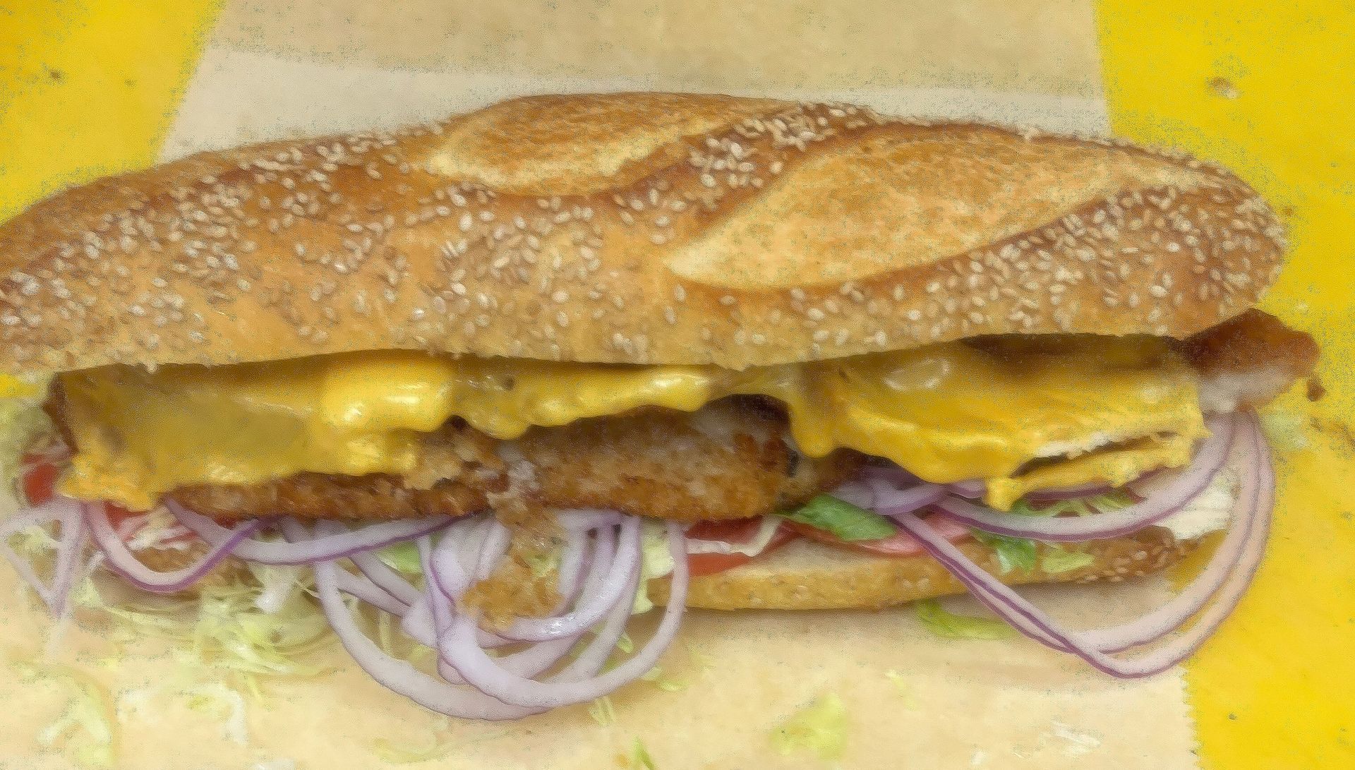 Chicken finger sub