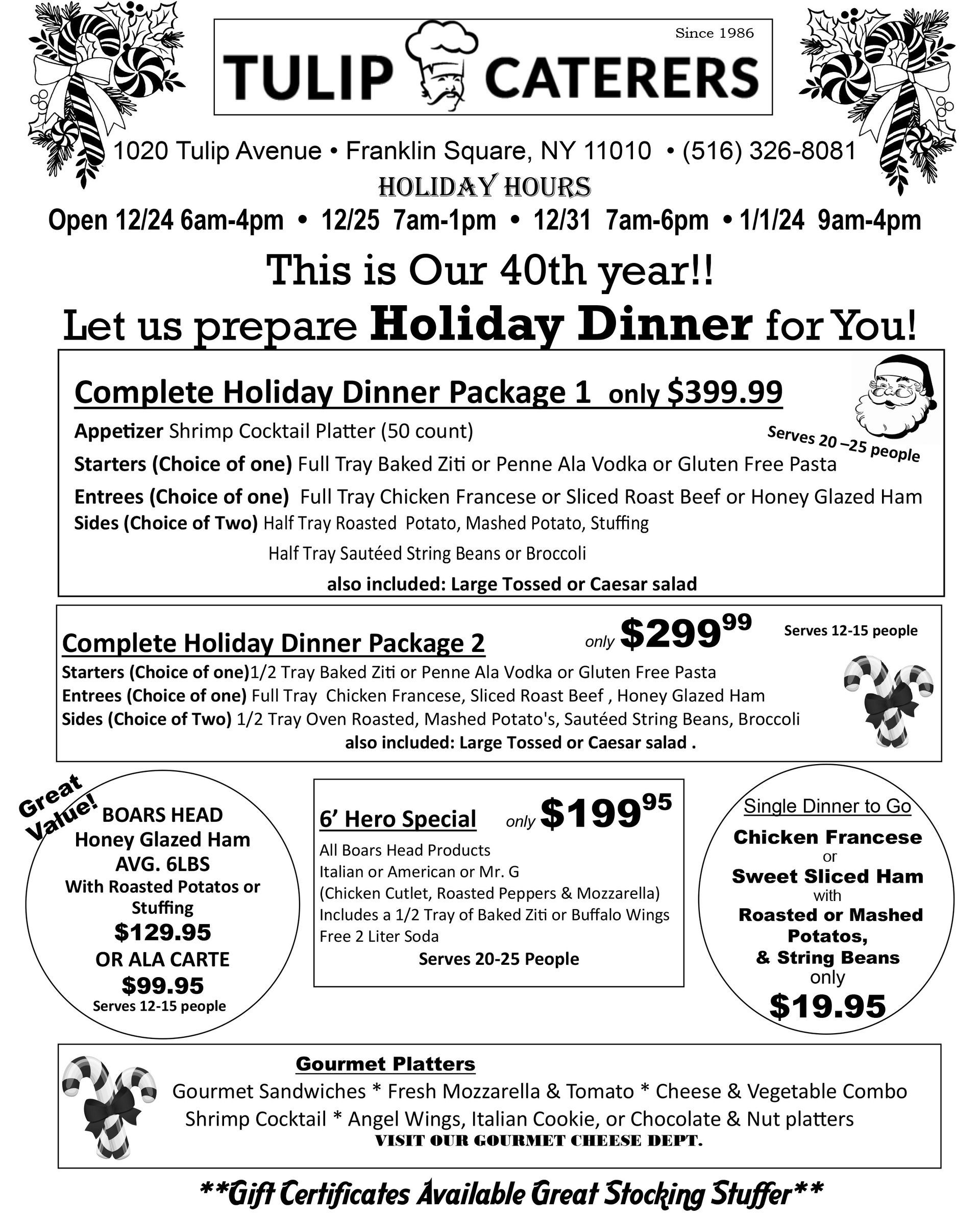 Holiday Dinner 2025
