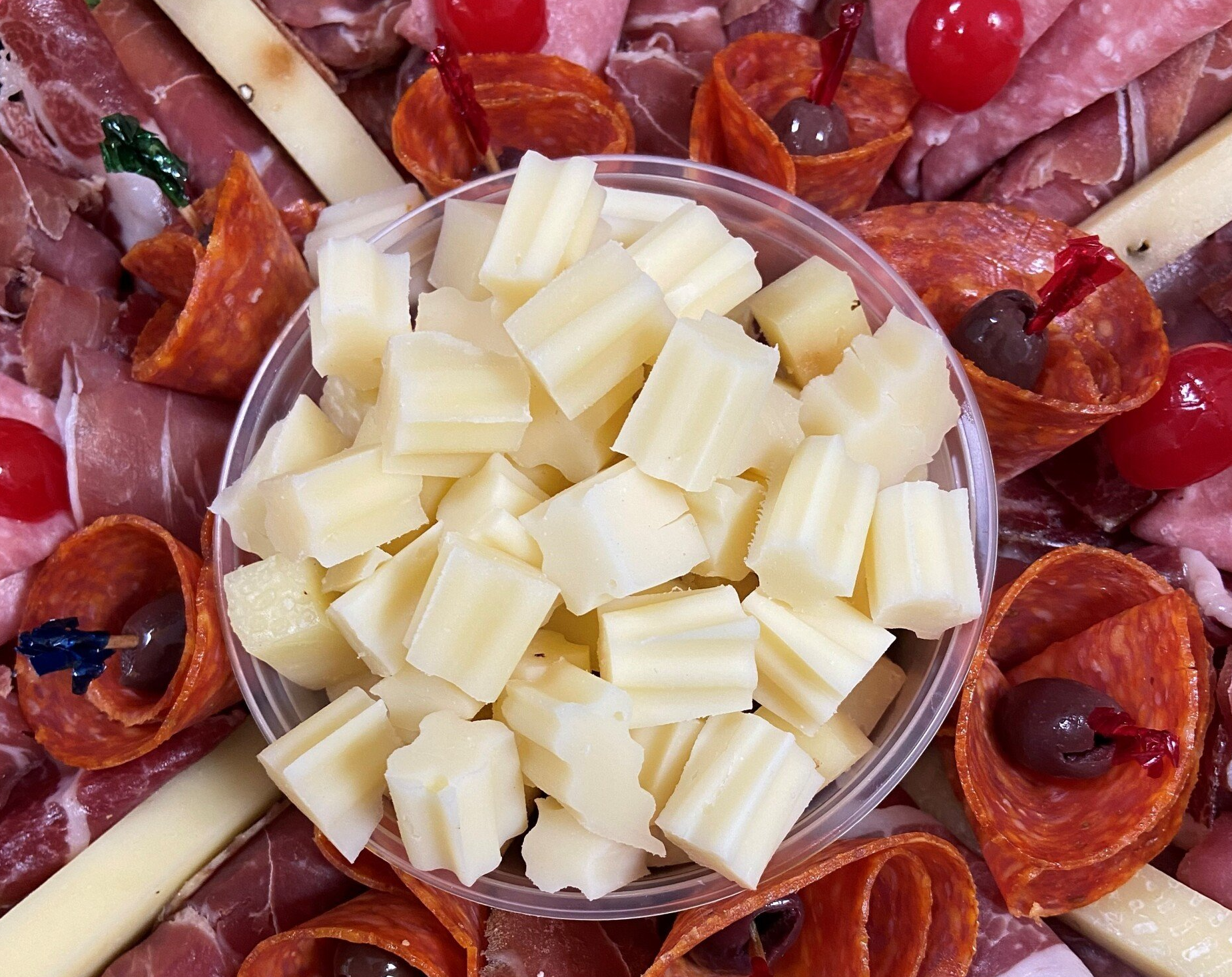 cold cuts and cheese
