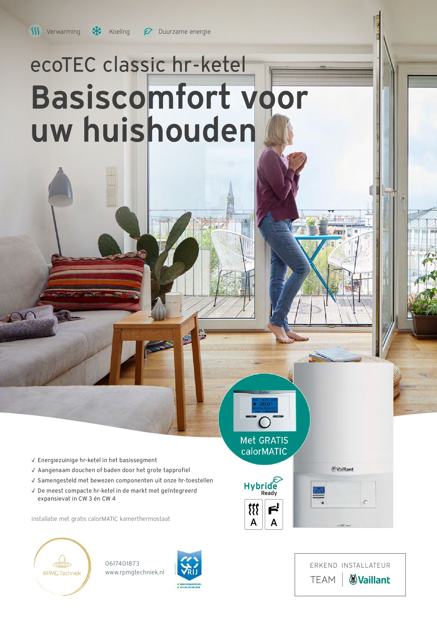 Vaillant ecoTEC classic hr-ketel aanbiedings folder