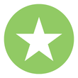 star logo in a green circle