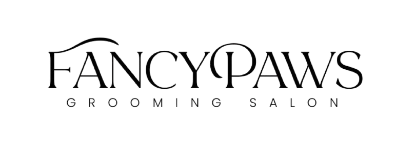 The logo for Fancy Paws Grooming Salon in Lake Wylie, SC