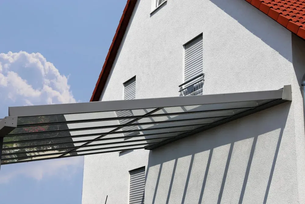 Steel Roof Awning — Arc Attack Fabrication in Woolgoolga, NSW