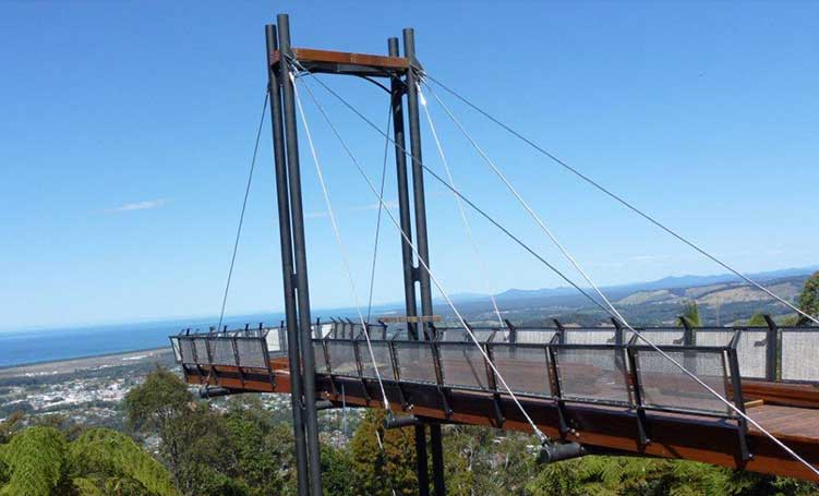 Steel Bridge — Arc Attack Fabrication in Woolgoolga, NSW