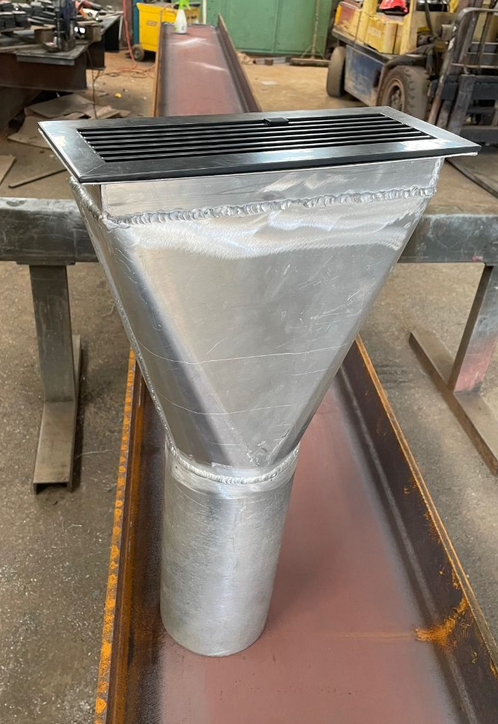 Square To Round Aluminium — Arc Attack Fabrication in Woolgoolga, NSW