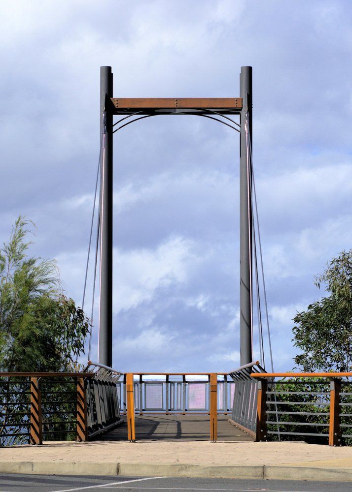A lookout built be Arc Attack Steel Fabricators in Coffs Harbour