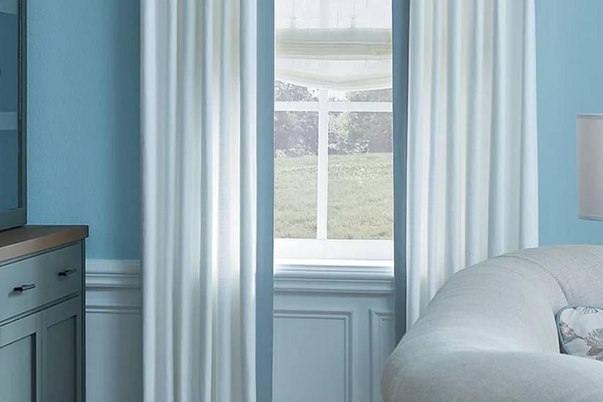 Carole Fabrics™ custom drapery in a home near Atlanta, GA