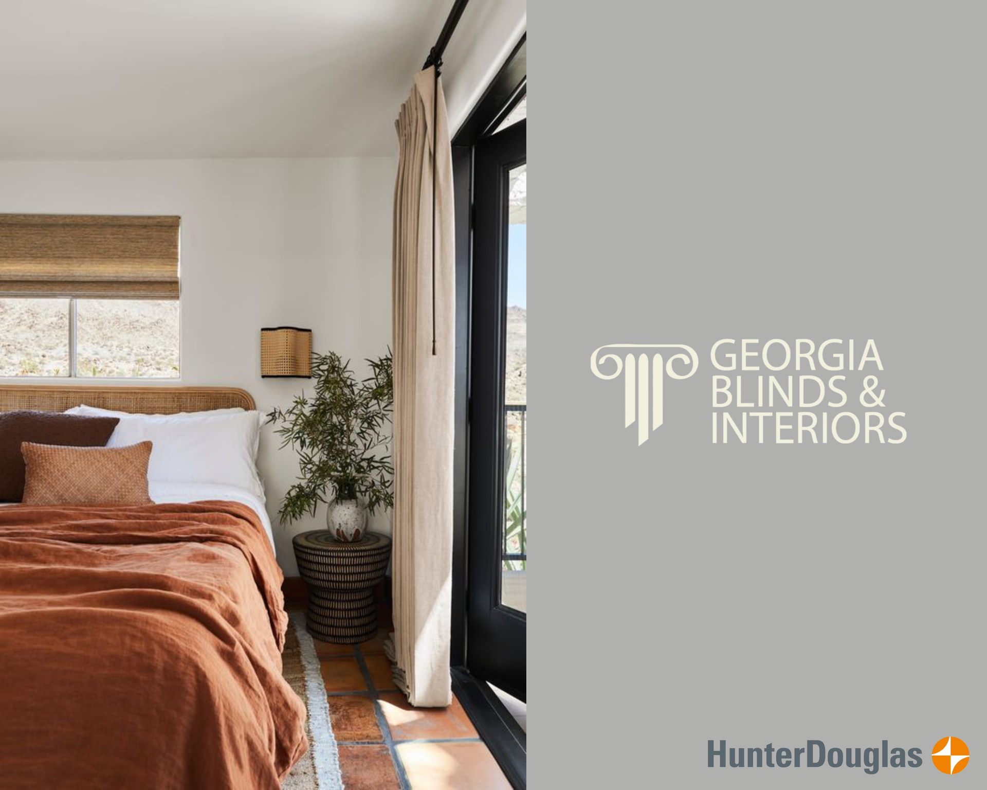 Hunter Douglas Provenance® Woven Wood Shades Roller Shades near Atlanta, Georgia (GA)