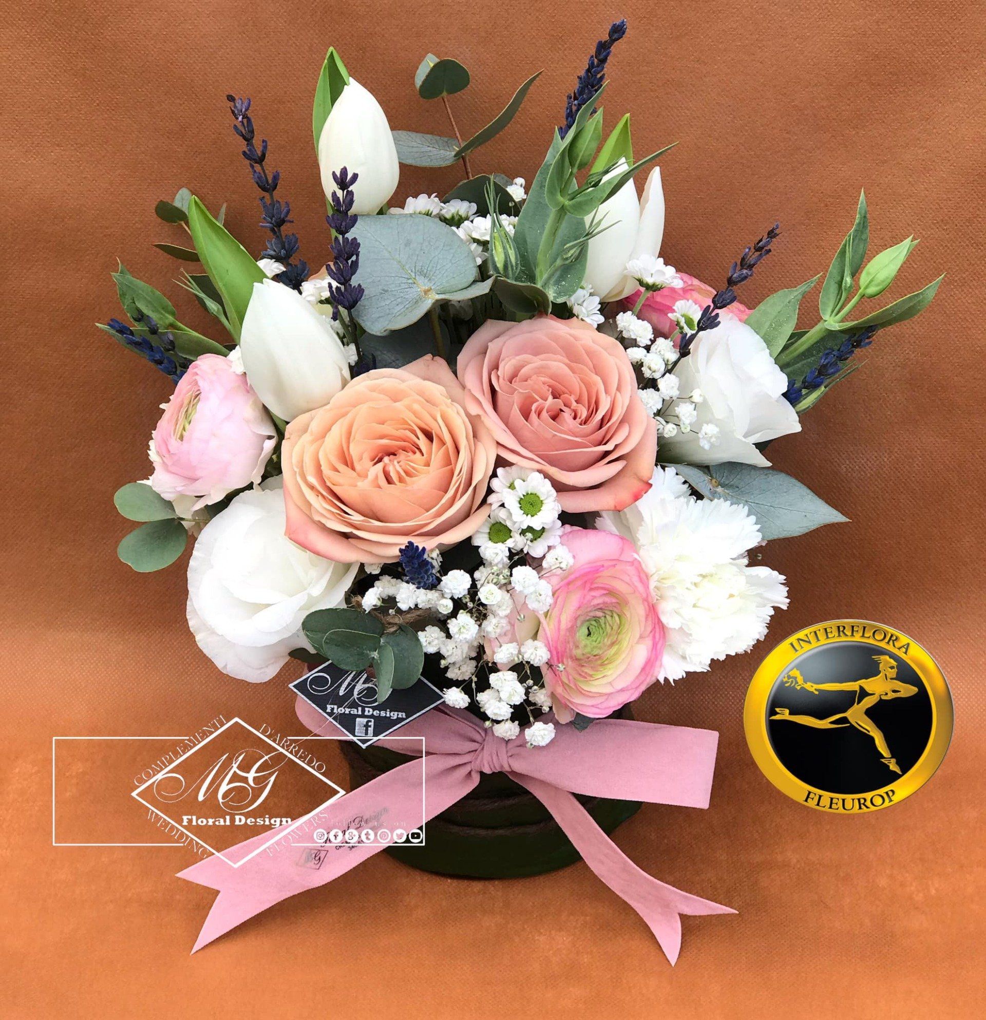 Box con rose