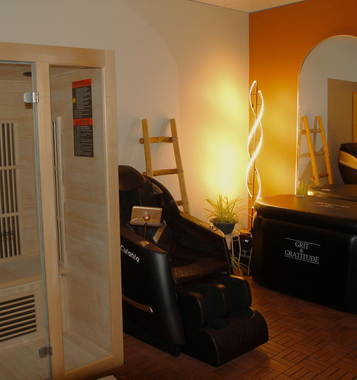 Recovery room at Ixora wellness collective